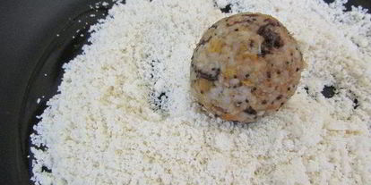 Шаг 7: постных конфет из пшена