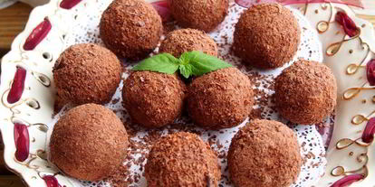 Шаг 8: шоколадных конфет иза пшены