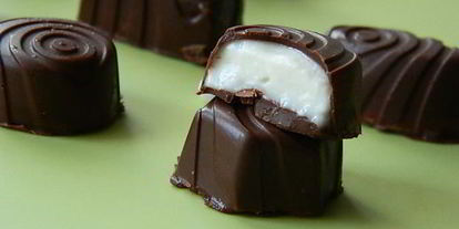 Шаг 5: шоколадных конфет с творожным сыром