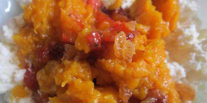 Шаг 1: творожных конфет с тыквой и хурмой