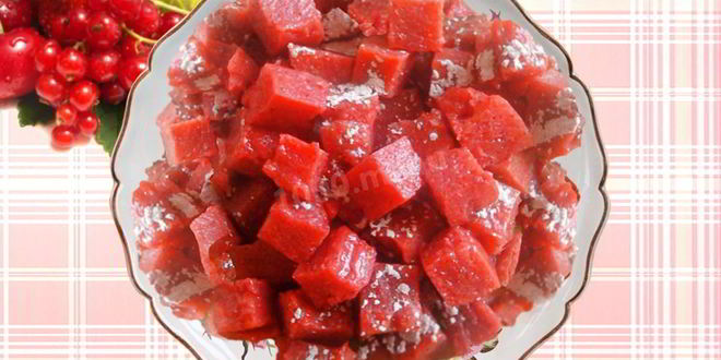 Рецепт желейных конфет из ягодного пюре