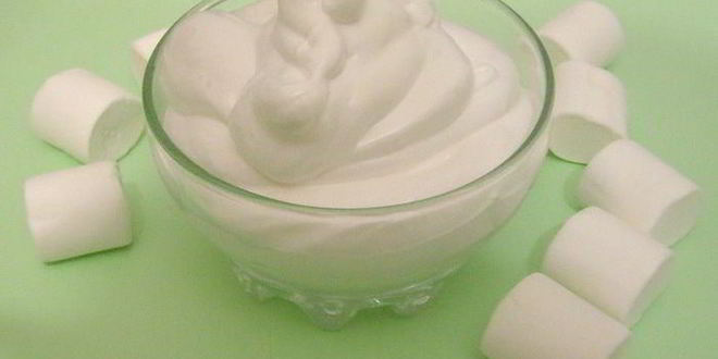 Рецепт белкового крема с маршмеллоу