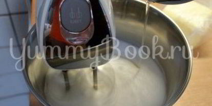 Шаг 1: белкового заварного масляного крема