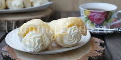 Шаг 3: белкового заварного масляного крема