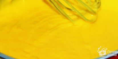 Шаг 11: биньего с кремом шантильи, покрытый шоколадным ганашем