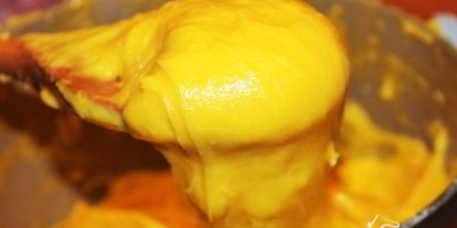 Шаг 3: биньего с кремом шантильи, покрытый шоколадным ганашем