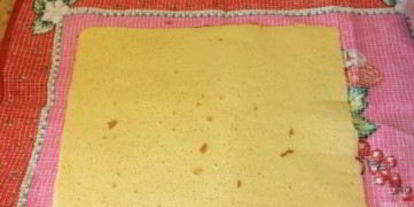 Шаг 4: бисквитного рулета со сливочно-молочным кремом