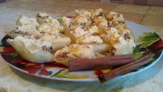 Рецепт Десертных ракушек с кремом