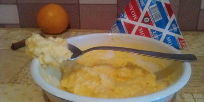 Шаг 2: десертных ракушек с кремом