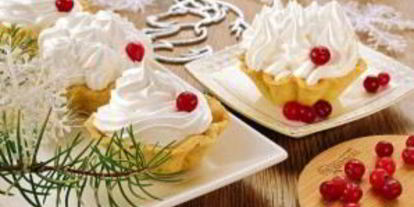 Шаг 9: корзиночек из нута с белковым кремом