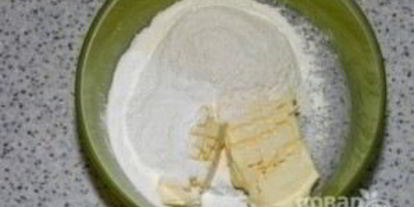 Шаг 1: корзиночек с кремом