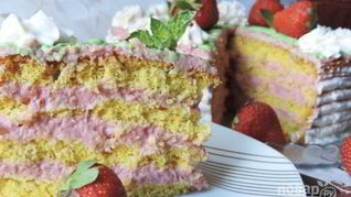 Рецепт Крема для клубничного торта