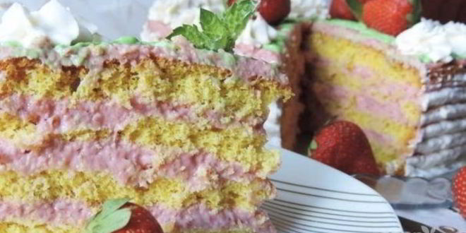 Рецепт крема для клубничного торта