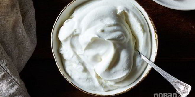 Рецепт крема для торта из йогурта