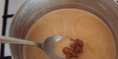 Шаг 1: крема со сгущенкой