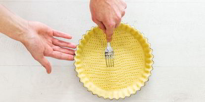 Шаг 3: кростаты с кремом из манной крупы