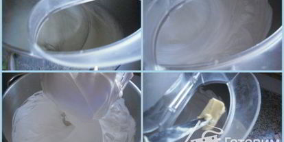 Шаг 4: маслянного крема с белками