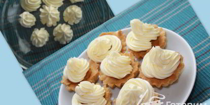 Шаг 6: маслянного крема с белками