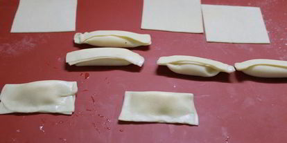 Шаг 4: равиолей со сливочно-сырным кремом