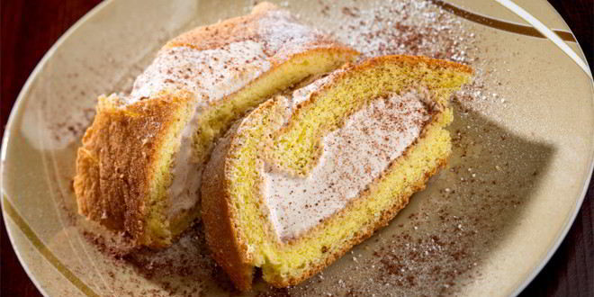 Рецепт рулета с крем-брюле