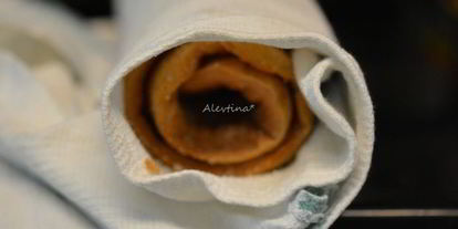 Шаг 4: рулета со швейцарским маслянным кремом