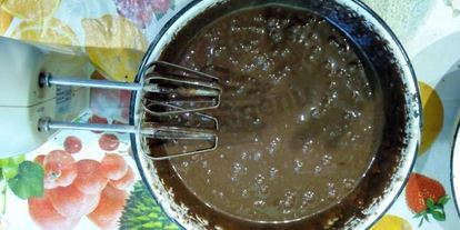 Шаг 2: шоколадного бисквита в мультиварке со сметанным кремом