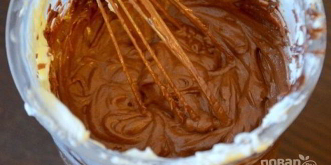 Рецепт шоколадного заварного крема