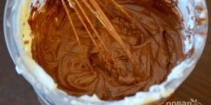 Шаг 4: шоколадного заварного крема