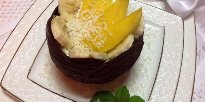 Рецепт шоколадных чашечек с ореховым кремом