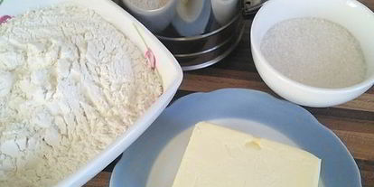 Шаг 1: снежного крема-торта