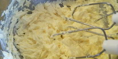 Шаг 3: снежного крема-торта