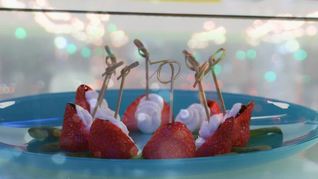 Рецепт Сырного крема с клубникой