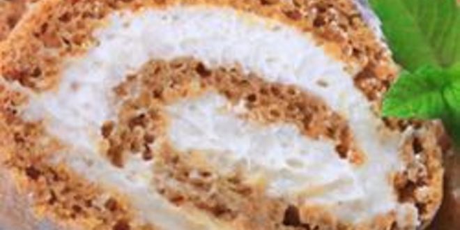 Рецепт тыквенного рулета со сливочным кремом