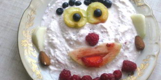 Рецепт веселого творожного крема для нехочухи