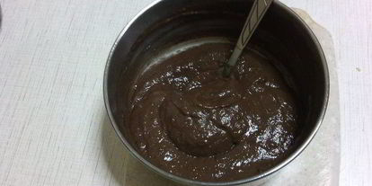 Шаг 6: воздушного тыквенно-ореховый бисквит с тыквенно-шоколадным кремом