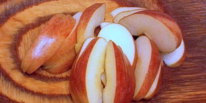 Шаг 3: яблок на слоеном тесте со сметанным кремом