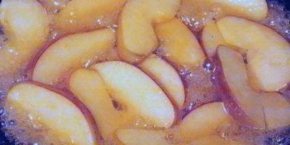 Шаг 5: яблок на слоеном тесте со сметанным кремом