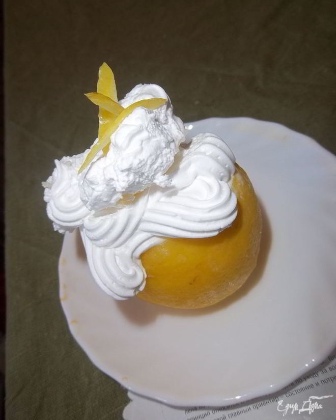 Рецепт лимонного десерта пикантного