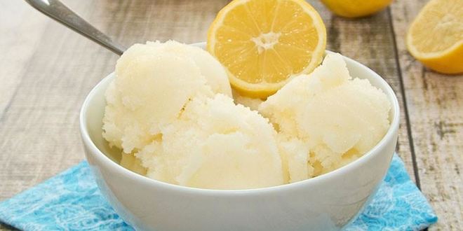 Рецепт лимонного сорбета