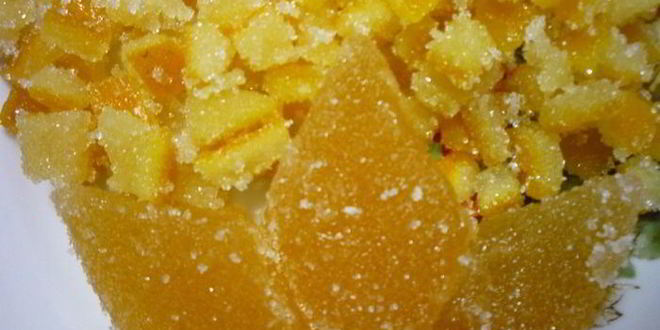 Рецепт апельсиновых цукатов и мармелад