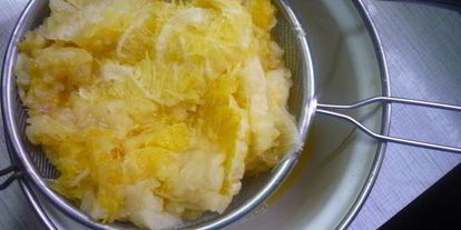 Шаг 1: апельсиновых цукатов и мармелад