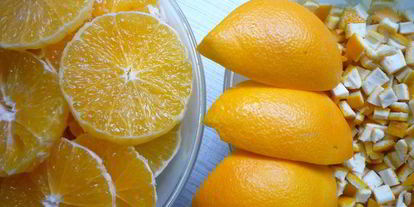 Шаг 4: апельсиновых цукатов и мармелад