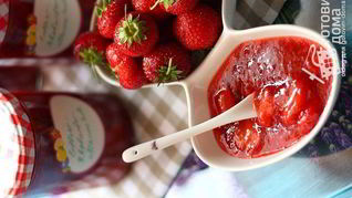 Рецепт Мармелада из клубники и ревеня