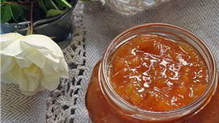 Рецепт Мармелада из ревеня с курагой и морковью