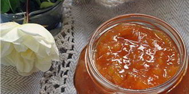 Рецепт Мармелада из ревеня с курагой и морковью