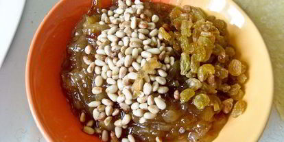 Шаг 8: рулета с луковым мармеладом