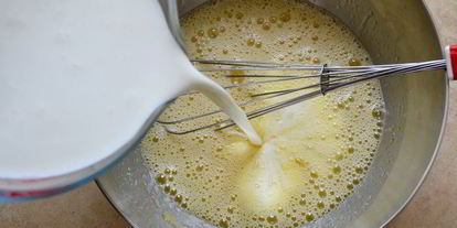 Шаг 1: молочного десерта нежность