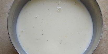 Шаг 2: молочного десерта нежность