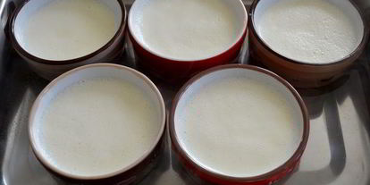 Шаг 3: молочного десерта нежность