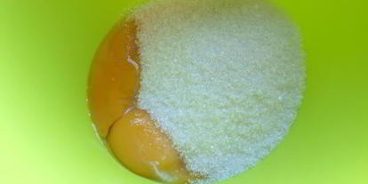 Шаг 1: апельсинового мороженого с апельсиновым соусом